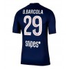 Herren Fußballbekleidung Paris Saint-Germain Bradley Barcola #29 Heimtrikot 2025-26 Kurzarm